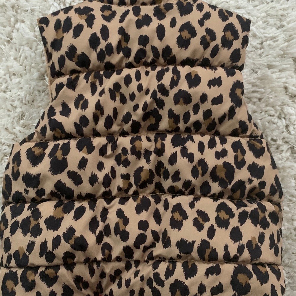 Toddler old navy Cheetah vest - Picture 5 of 6